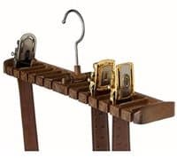 Hoho com Belt Rack, Organizer, Hanger, Holder (Brown 1pcs)