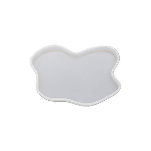 Luluspace Irregular Coaster Cup Mat Mold Manual Mirror UV Resin Table Decoration DIY Crystal Epoxy Molds