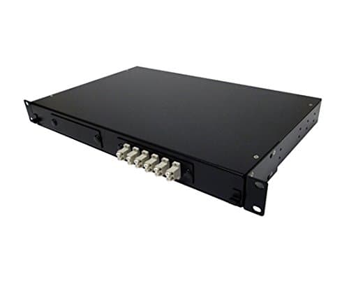 Fiber Patch Panel, 12 Port, Multimode LC Duplex, 1U