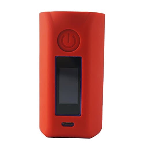 CEOKS for Asmodus minikin 2 Protective Silicone Case Cover Wrap Skin for Asmodus minikin 2 180w Box Mod Kit (Red)