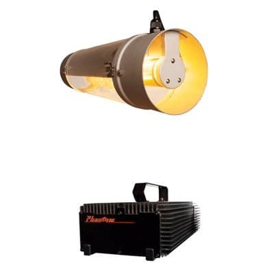 Flora Hydroponics Phantom Cool Tube 6" Grow Light System &amp; PH Control Kit Bundle Pack - 1000W