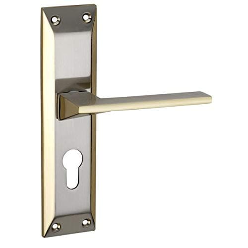 Link HTSP-9BS Zinc Mortise Both Side Key Handle Lock Set, 200mm (Silver)