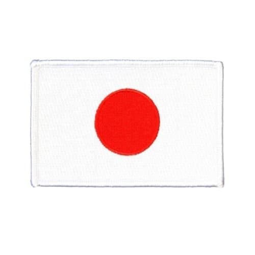 Logo patch embroidered)Japan National Flag Iron-On Patch DIY Japanese Culture Craft Decoration Applique + E-book with pictures