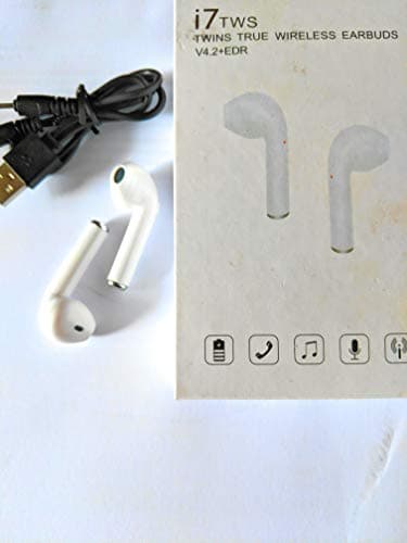 HBQ i7 TWS Twins True Wireless Ear Buds Mini Bluetooth V4.2 (White)