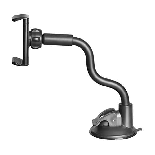 Tentacle Universal Dashboard Windshield 13 Inc Long Arm Car Mount Holder Cradle with Ultra Dashboard Base and Strong, Lg &amp; Gps Device, Black, Car Mount Samsung Iphone Itab