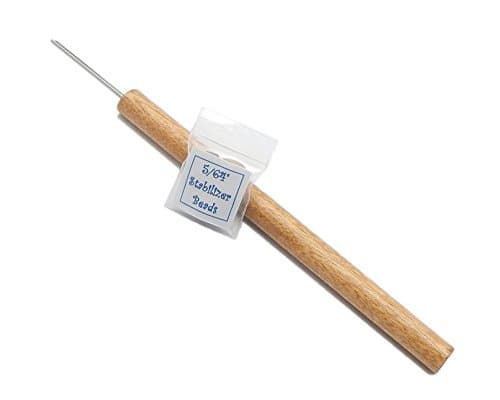 Paper Bead Crafts Paper Bead Roller Single 5/64" Short Split Winding Pins Golden Oak Color