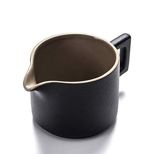9 Oz Ceramic Coffee Serving Pitcher Creamer Milk Pitcher Clay for Sauce in Kitchen Table