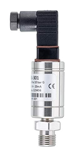 IPS-G1002-5 - Pressure Sensor, Calibrated, With Serial Number, 10 bar, Gauge, G1/4 (1/4 BSP), Current, 32 VDC RoHS Compliant: Yes (IPS-G1002-5)