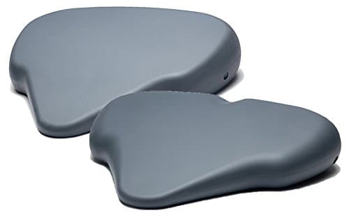 Posture Support Seat Cushions 3.5 and 4 in Wedge Seat Cushion- Non Slip Washable Back Support for Sciatica Pain. Portable for Office, Car, Kayak, Meditation Cushion