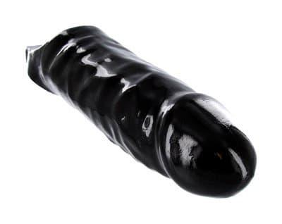 XL Black Penis Enlarger Sheath