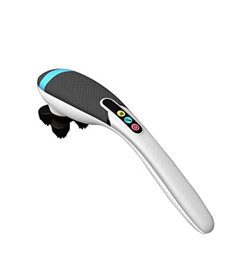 Yotech Cordless Shiatsu Massager with Six Interchangeable Nodes and Multiple Modes, Handheld Electric Full Body Massager for Leg, Foot, Neck, Back, Shoulder, Deep Tissue Massage