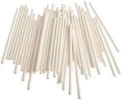 Cake Pop Sticks, 1000 Count 6" Paper Sticks for Cake Pops, Lollipops, Candy Apples, Bake Shop Supply