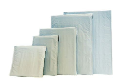 100 #1 (7.25" x 12") Poly Bubble Mailer Bags