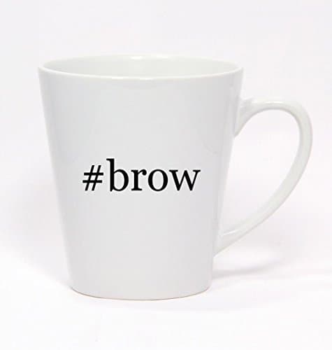 #brow - Hashtag Ceramic Latte Mug 12oz