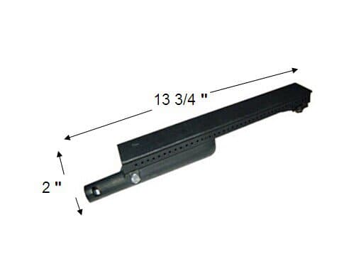 B24901 Cast Iron Burner for Centro, Charbroil, Front Avenue Part, Costco Kirkland, and Thermos Part, Charbroil, Coleman, Front Avenue, Kirkland and Thermos Gas Grill Cast Iron Burner