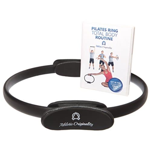 Pilates Ring & Training Video: Resistance Ring for Full-Body Toning, Sculpting & Core Fitness (Men/Women)
