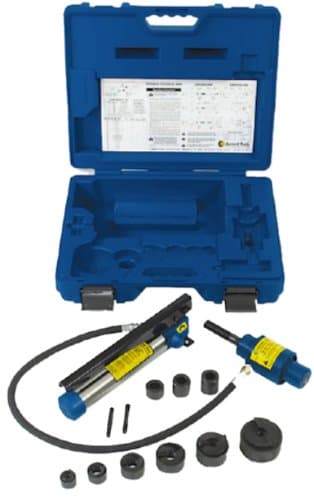 Current Tool 154 54-Pound 1/2-Inch to 4-Inch Standard Hydraulic Knockout Set