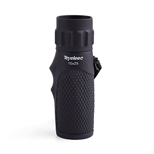 Teyeleec 10x25 Mini Pocket-size Monocular Telescope