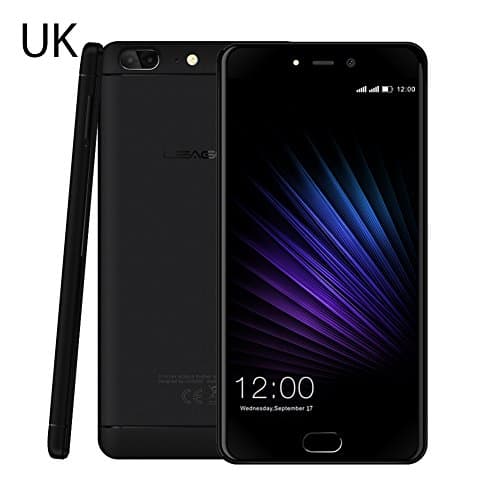 Mobile Phone LEAGOO T5 Android 7.0 Cellphone 5.5 Inch Smart Cell Phone 4GB RAM 64GB ROM MTK6750T Eight-core Cellphone 13MP Dual Post Fingerprint 4G Phone