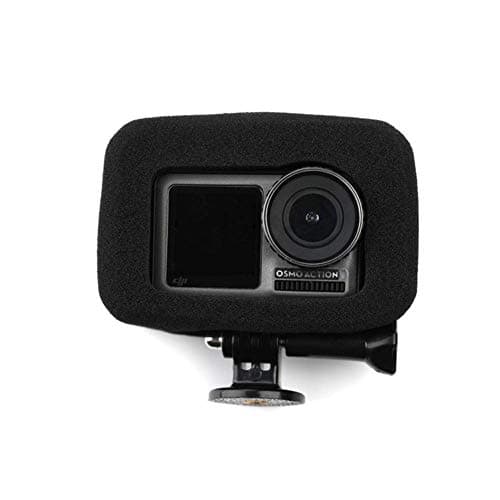 Hensych High Density Windproof Sponge for DJI Osmo Action Microphone,Wind Noise Reduction Sponge Foam Cover for DJI OSMO Action Camera