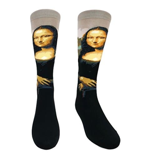 JHJ Design Knitted Socks Masterpiece (Mona Lisa)