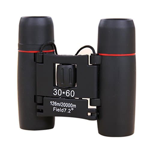 JAYLINNA Foldable Mini Portable HD 30x60 Binoculars-2 Colors (Black)