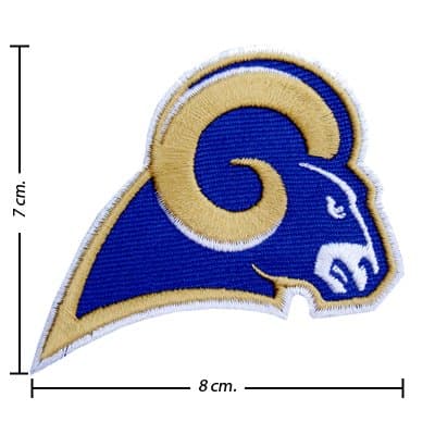 NFL St.Louis Rams Style-1 Embroidered Iron On Patch