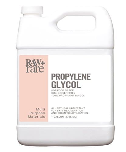 Propylene Glycol 32oz (Quart) Food Grade 100% Pure USP Solution, Kosher, Humidor, Humectant, Fog Machine & Antifreeze by Raw Plus Rare (32 fl oz) …