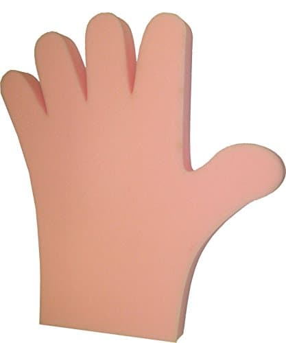 Giant Open Foam Hand Pink No Print