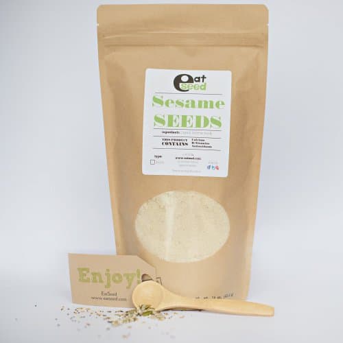 Organic Roasted Sesame Seed Powder (Hulled) 16 oz