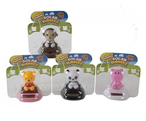 Solar Powered Solar Buddee Mini Dancing Animals Desk Buddy Toy