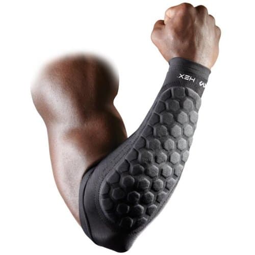 McDavid HexPad Arm Sleeve (Comes in Pairs!) (Medium - Black)