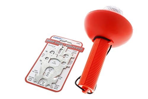 Weems &amp; Plath SOS Electronic Signal Flare Bundle with Davis Snap Tool Multi-Key (2 Items)
