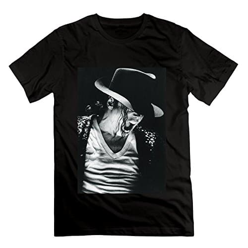 Michael Jackson Illustration Black T-Shirt