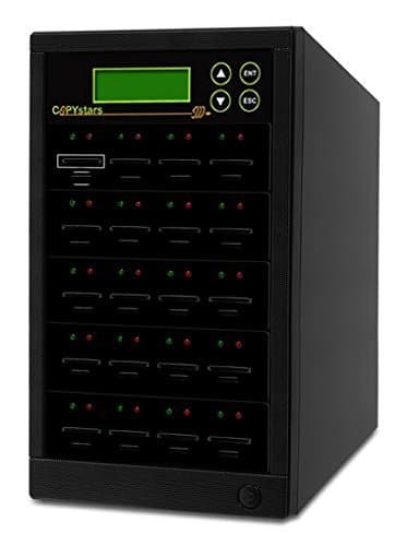 Copystars SD Card Duplicator Micro-SD Card Duplicator Tower 1 to 15 Secure Digital Memory Card Tower