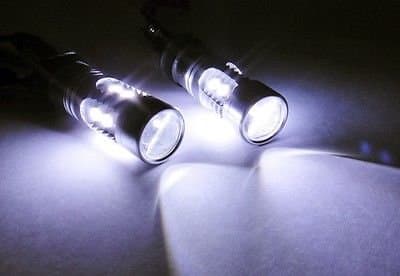 Bosmaa (2) Xenon White Error Free PW24W LED Replacement Bulbs For BMW F30 3-Series 320i 328i 335i Volkswagen MK7 Golf GTi For Daytime Running Lights