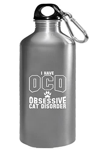 I Have Ocd Obsessive Cat Disorder Ttd1 - Water Bottle
