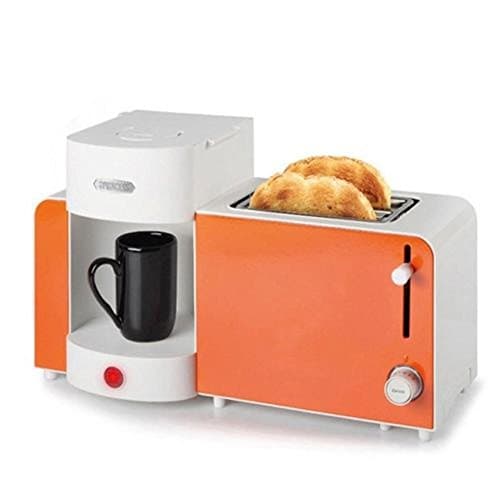 Princess Coffee Maker Espresso Machine Toaster All-in-One Set Orange 252183 220V / 60Hz