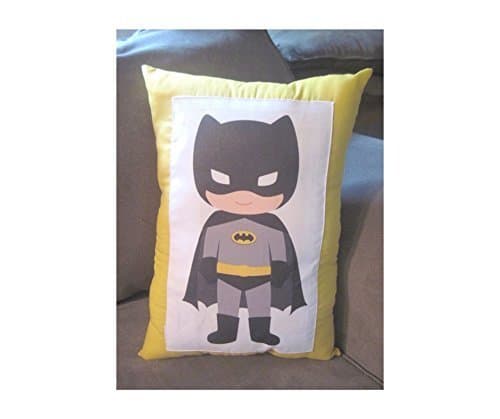 Comic Con superhero pillow children's decor room batman