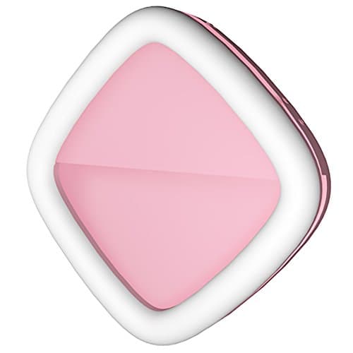 Advaka Selfie Ring Light,LED Selfie Lights with Make-up Mirror 9 Level Brightness Rechargable Clip on Light for iPhone X/7/8/6S Plus,Galaxy S7/S6 Edge,iPad,Laptop,Photography Video Pink