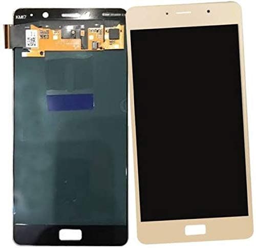 RPATEL IPS LCD Display with Touch Screen DIGIJIZER Glass Combo for Lenovo P2/P2c72 /P2a42,Colour Gold