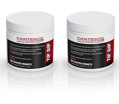 CANTESCO TD-16 Blue Premium Nozzle Tip Dip Plastic, 16 oz Jar (2-(Pack))