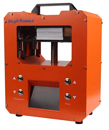 Galaxy Enails Heated Rosin Press, 1.5 Tons Max Pressure, 3" x 3.5" Heated Plates With Completely Electric Operation.