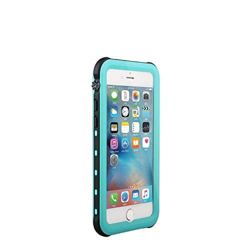 iPhone 7 Plus Waterproof Case, LYNXTECH Ultra-thin Shock-Proof Dust-Proof Snow-Proof Underwater Waterproof Case for iPhone 7 Plus (Grass Blue)