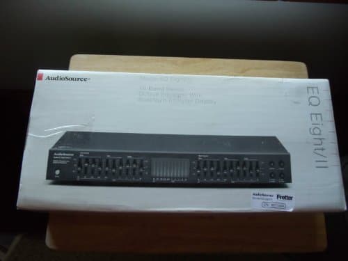 AudioSource Graphic Equalizer and Spectrum Analyzer Model EQ Eight/II