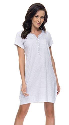 dn Womans nightgown TM 9087 Medium Grey