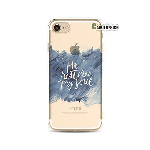 iPhone 7 7 Plus, iPhone 8 8 Plus, iPhone X Slim Design Rubber Case Cover with Abstract Colorful ink Designs (iPhone 7 Plus / iPhone 8 Plus - Design 6)