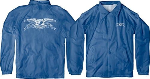 Anti Hero Skateboards Basic Eagle Double Windbreaker Royal / White Youth Jacket - Youth Medium