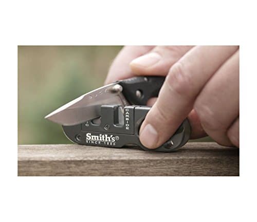 NEW SMITH'S PP1 POCKET PAL MULTIFUNCTION KNIFE SHARPENER DIAMOND ROD Serrated