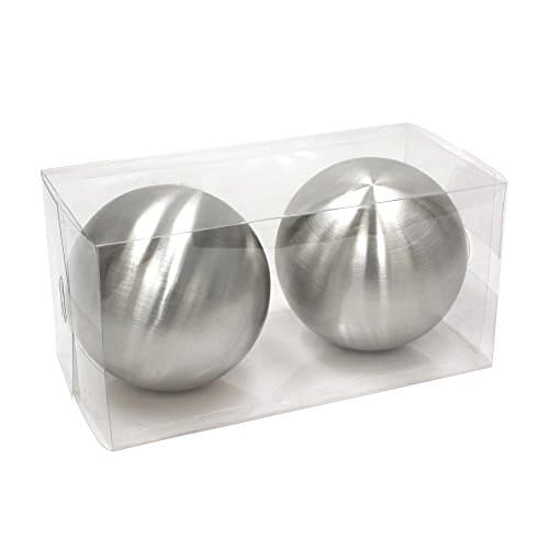 Stainless Steel Metallic 6" Spheres